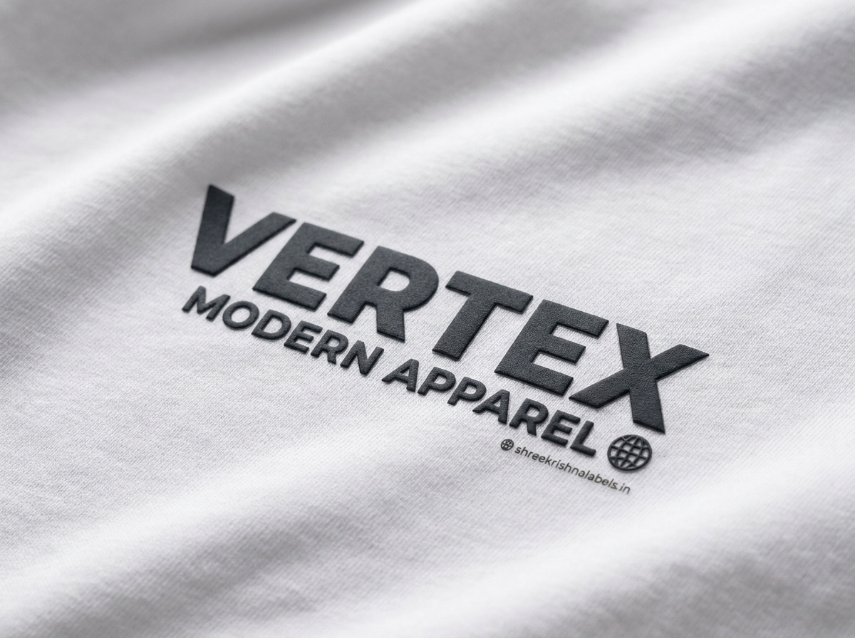 Custom garment label craftsmanship — Shree Krishna Labels