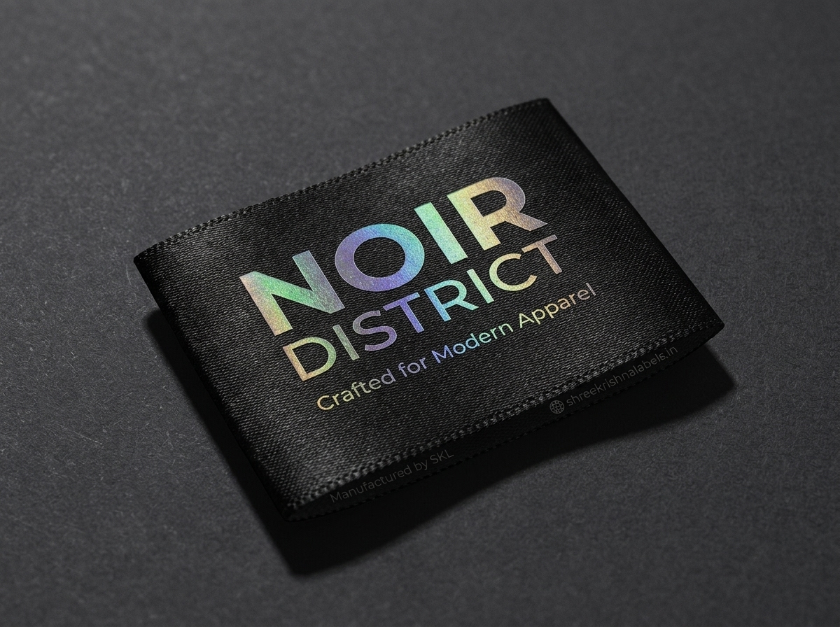 Custom garment label craftsmanship — Shree Krishna Labels