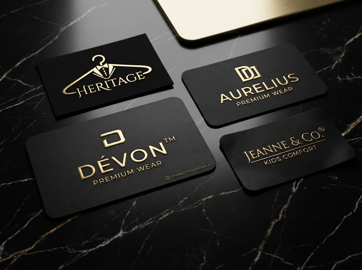 Custom garment label craftsmanship — Shree Krishna Labels