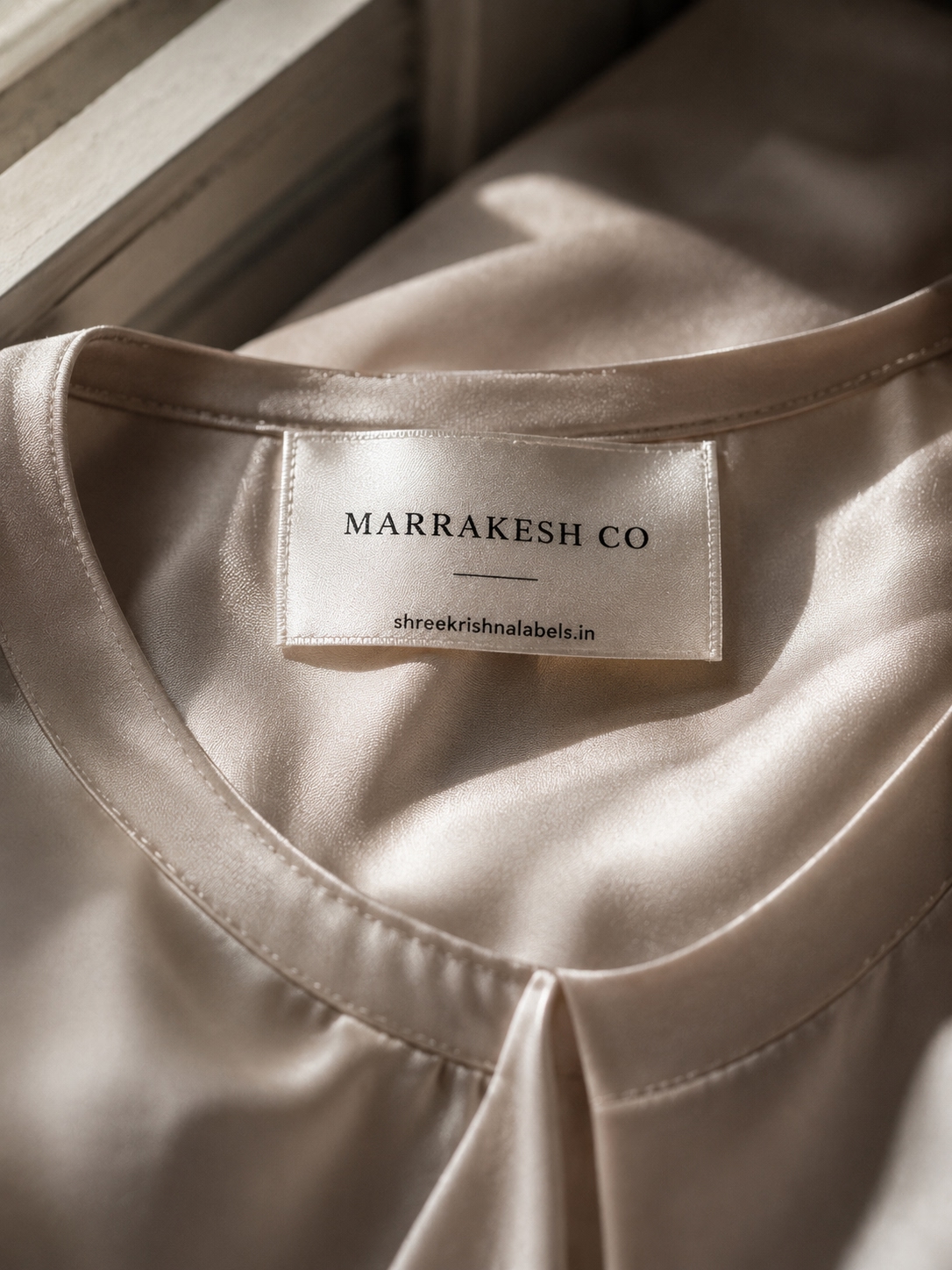 Custom garment label craftsmanship — Shree Krishna Labels