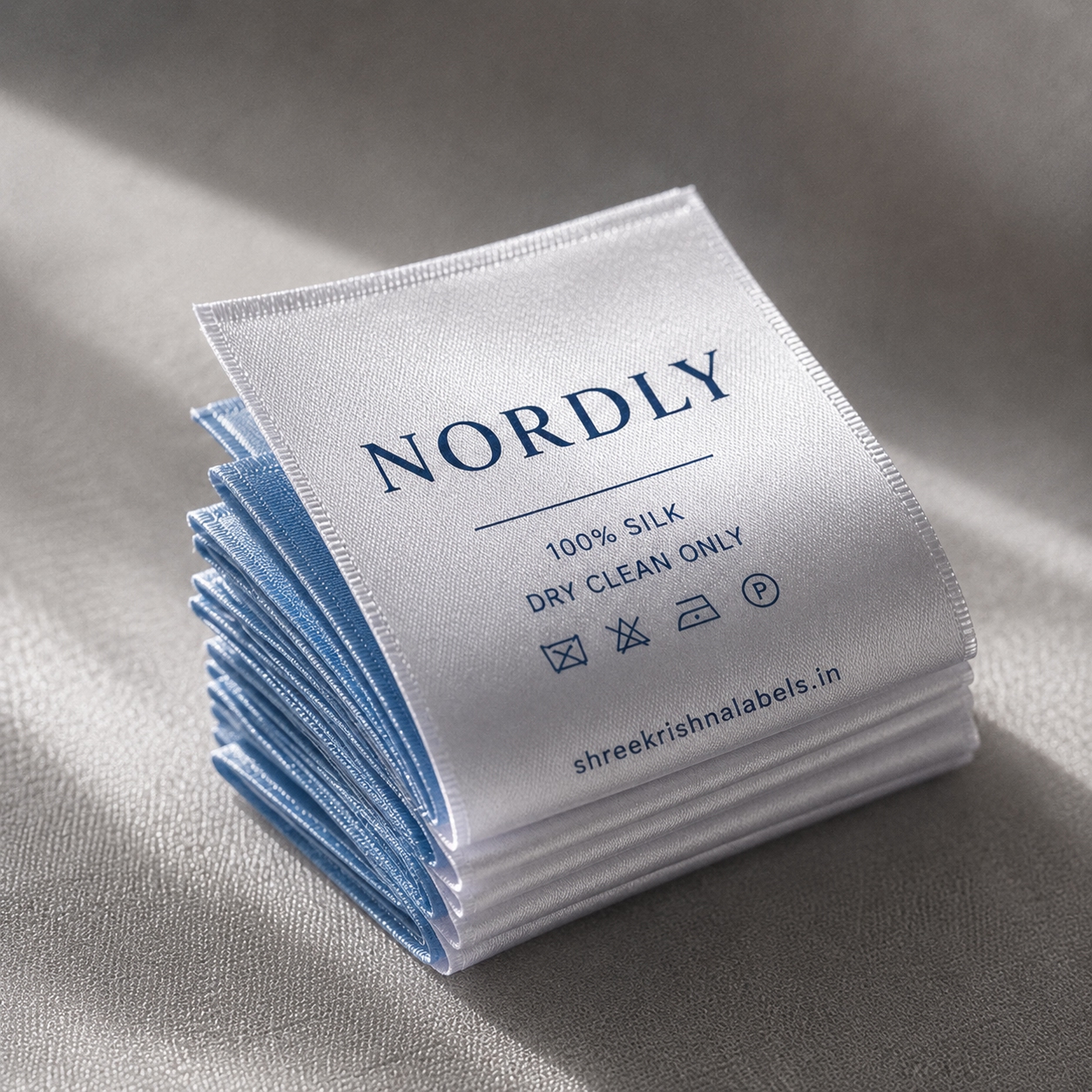 Custom garment label craftsmanship — Shree Krishna Labels
