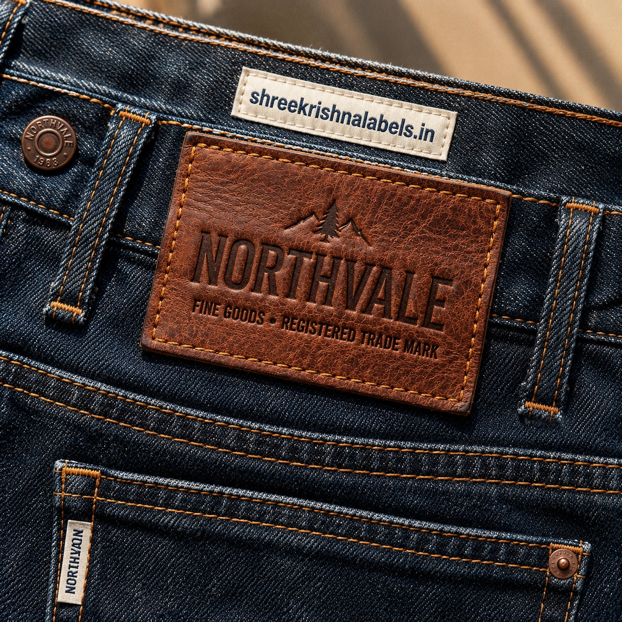 Custom garment label craftsmanship — Shree Krishna Labels