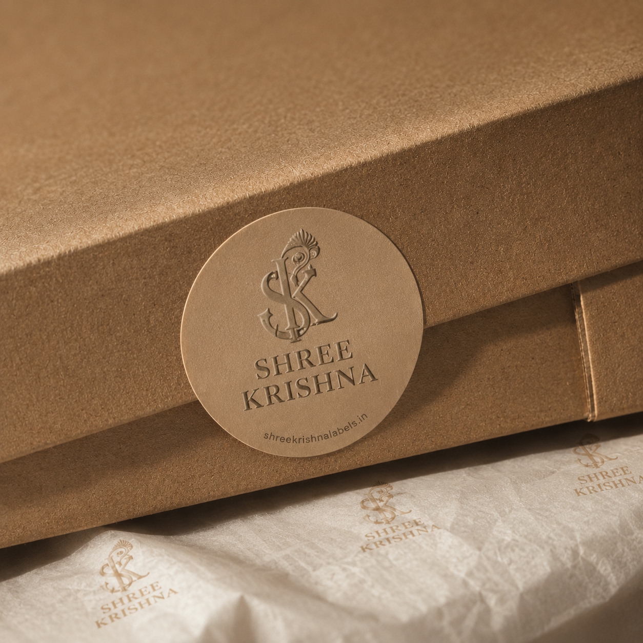 Custom Packaging Labels manufacturing detail